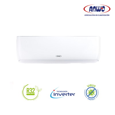 AIRE ACONDICIONADO SPLIT MURO FRESH AIR 12.000 BTUH INVERTER R32